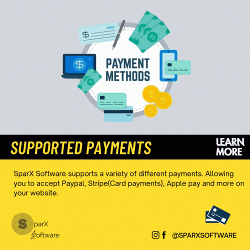 Learn More - Supported payments