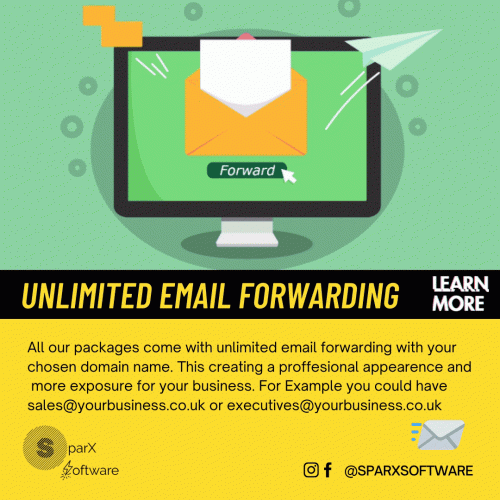 Learn More - Unlimited Email Forwarding